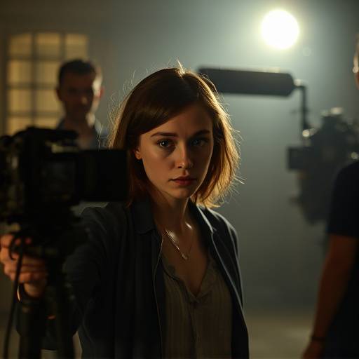 L√©a Moreau sur le tournage de son nouveau film, un thriller psychologique r√©alis√© par Claire Denis.